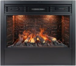 Каминокомплект Royal Flame Luxemburg темная вишня с очагом Design B800RF 3D