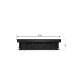 Внутрипольный конвектор Royal Thermo Atrium 75/300/1500-DG-U-DB