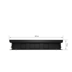 Внутрипольный конвектор Royal Thermo Atrium 75/400/2500-DG-U-AU