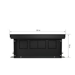 Внутрипольный конвектор Royal Thermo Atrium 110/200/2500-DG-U-BL