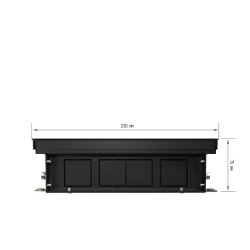Внутрипольный конвектор Royal Thermo Atrium 75/250/1900-DG-U-AU