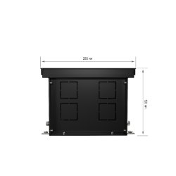 Внутрипольный конвектор Royal Thermo Atrium 150/200/2900-DG-U-LB